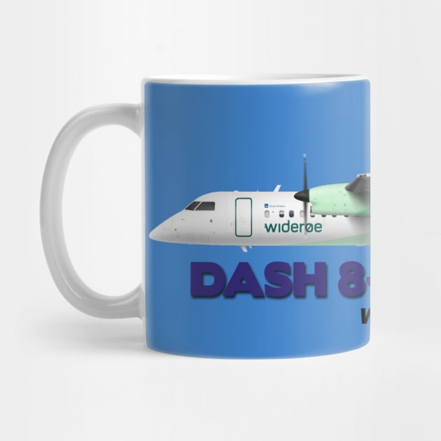 DeHavilland Canada Dash 8-300/Q300 - Widerøe by TheArtofFlying